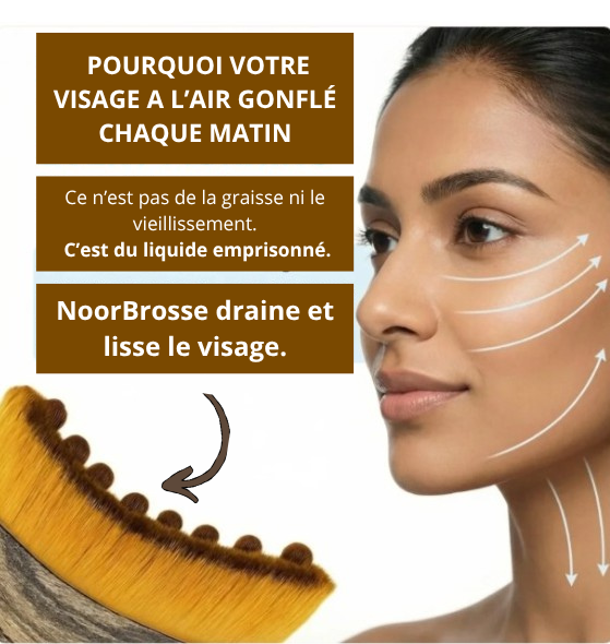 NoorBrush – Lisse le Visage & Réduit les Gonflements